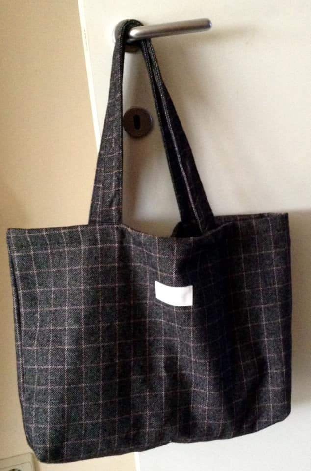 Grote ZADIG & VOLTAIRE Tote bag – 70% Wol – GLOEDNIEUW, Ophalen of Verzenden, Nieuw, Grijs, Shopper