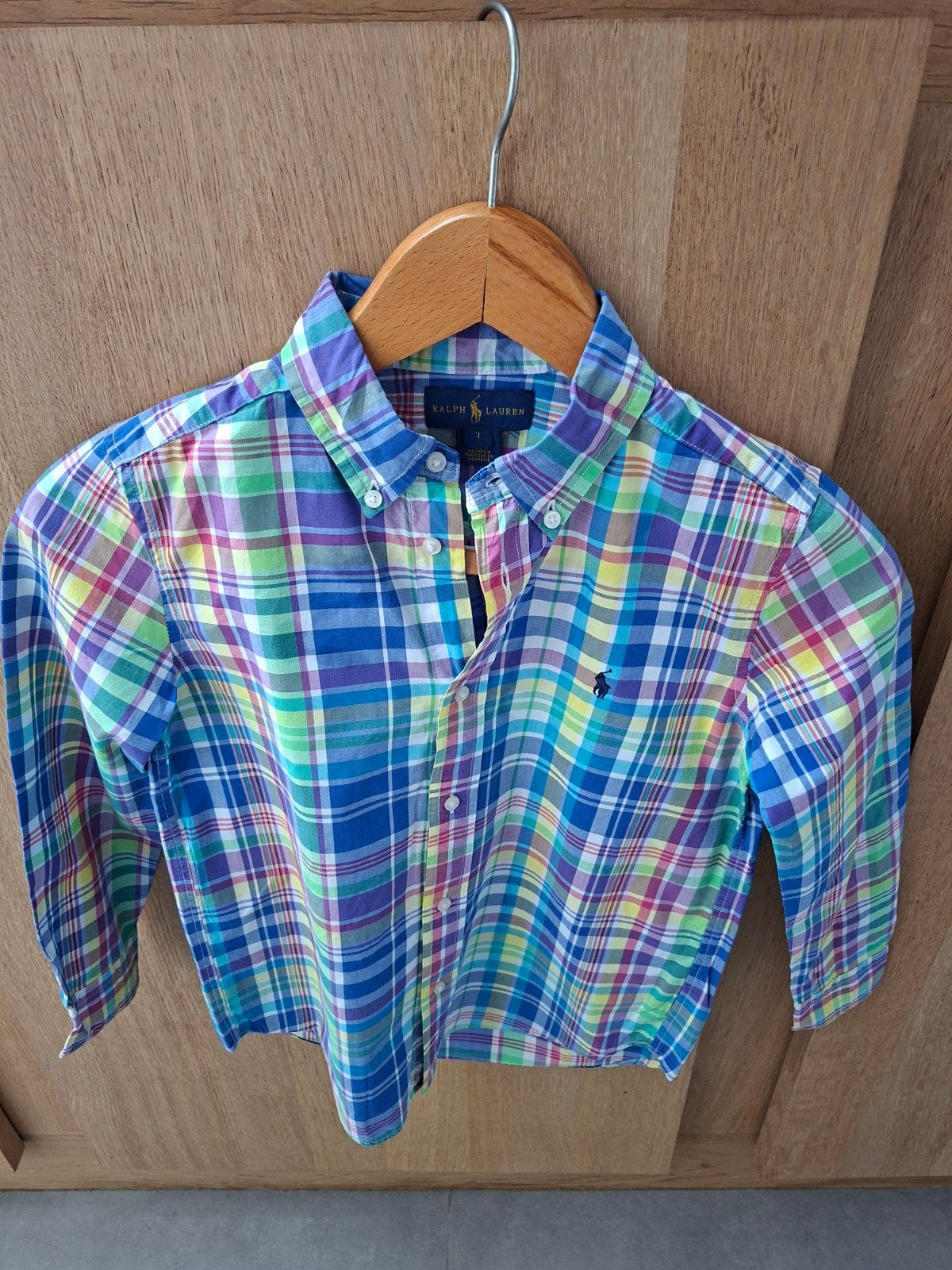 Chemise Ralph Lauren M122, Garçon, Enlèvement ou Envoi, Chemise ou Chemisier, Comme neuf
