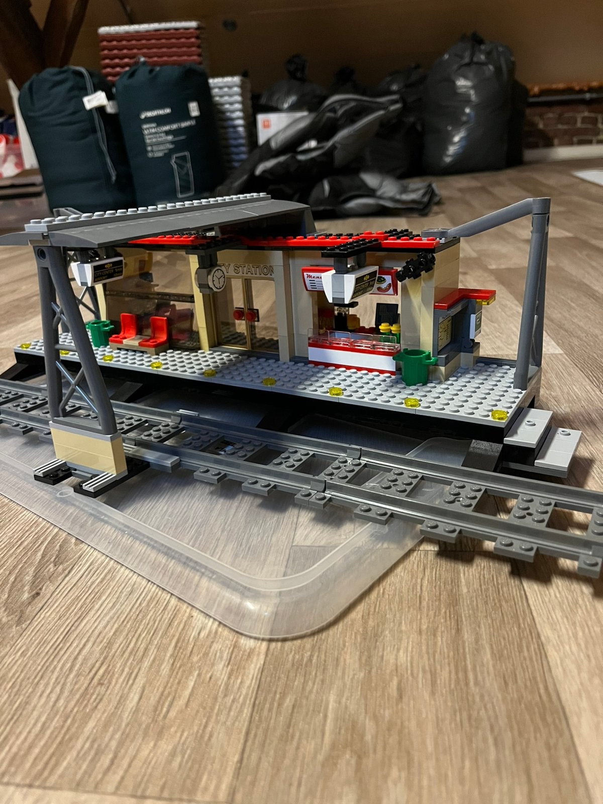 Lego city treinstation (60050) te koop!, Lego, Ophalen of Verzenden, Compleet, City