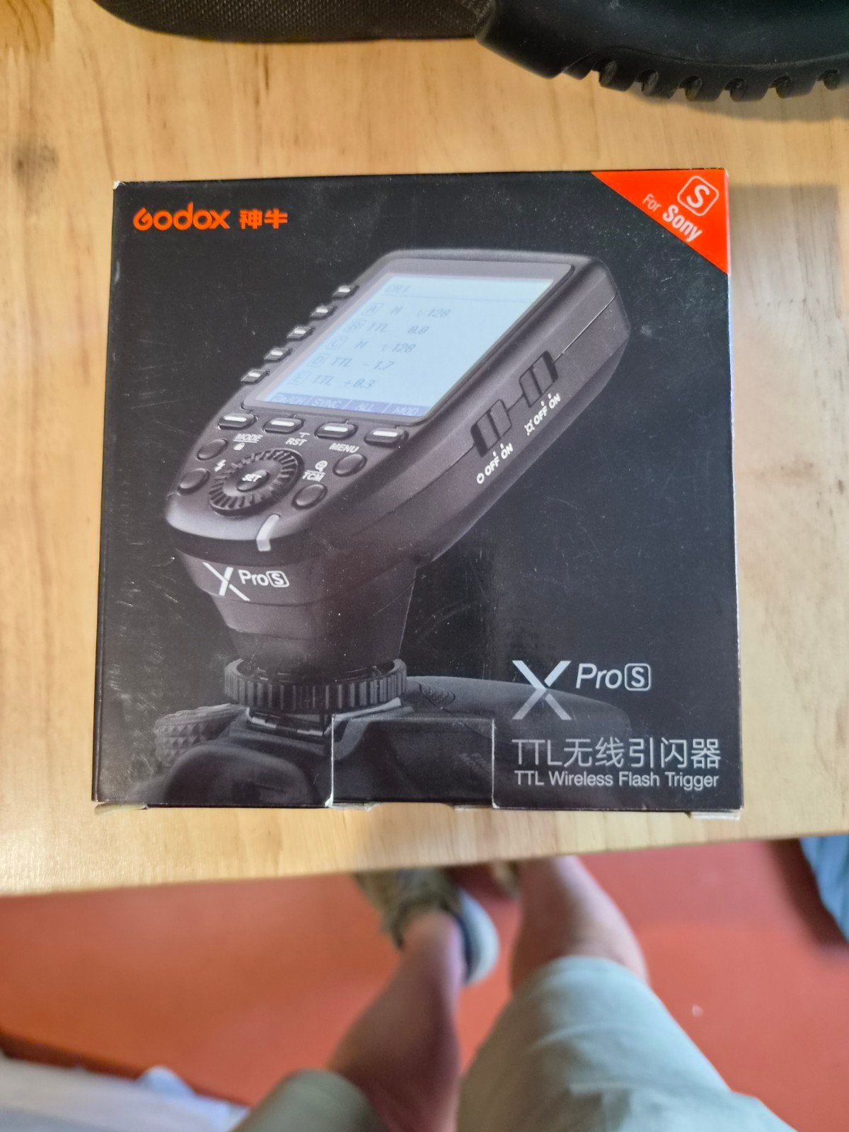 Godox XPro-S TTL draadloze flitstrigger voor Sony, TV, Hi-fi & Vidéo, Photo | Flash, Comme neuf, Flash externe, Godox, Sony, TTL