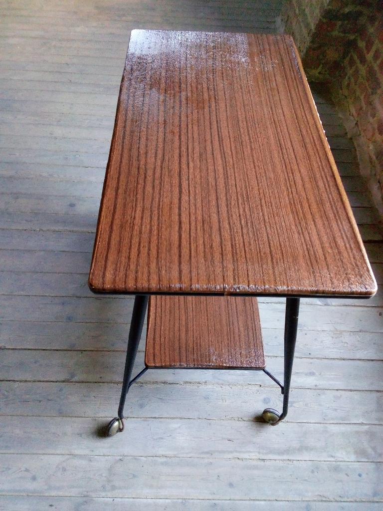 Table mobile, Enlèvement