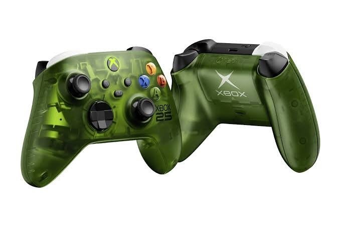 Manette Xbox X25 – Édition limitée 25e anniversaire – Verte, Consoles de jeu & Jeux vidéo, Enlèvement ou Envoi, Contrôleur, Xbox Series X