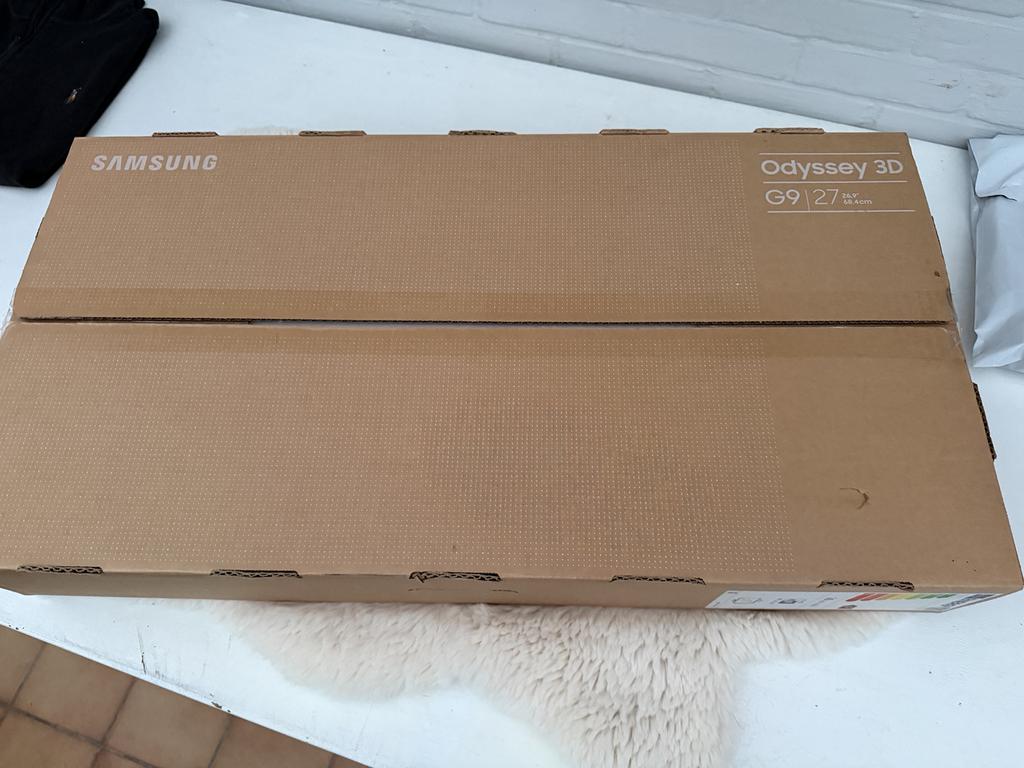 Samsung Odyssey 3D 27” 4K 165Hz – Nieuw in doos, Enlèvement, Neuf, Gaming, Moins de 2 Ghz
