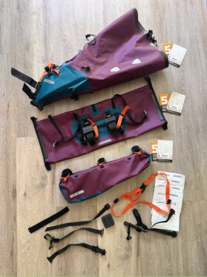 Ortlieb Bikepacking Set, Fietsen en Brommers, Fietsaccessoires | Fietstassen, Ophalen of Verzenden, Nieuw