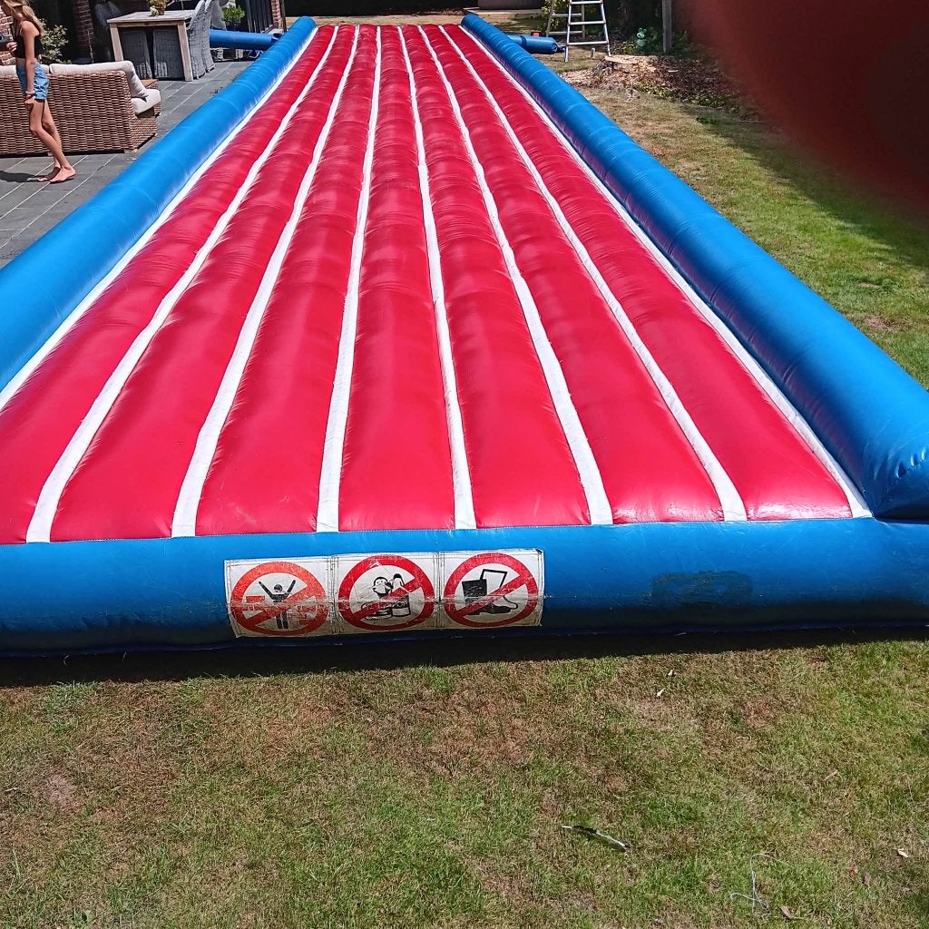 tumbling track, airtrack château gonflable à vendre, Enlèvement, Comme neuf