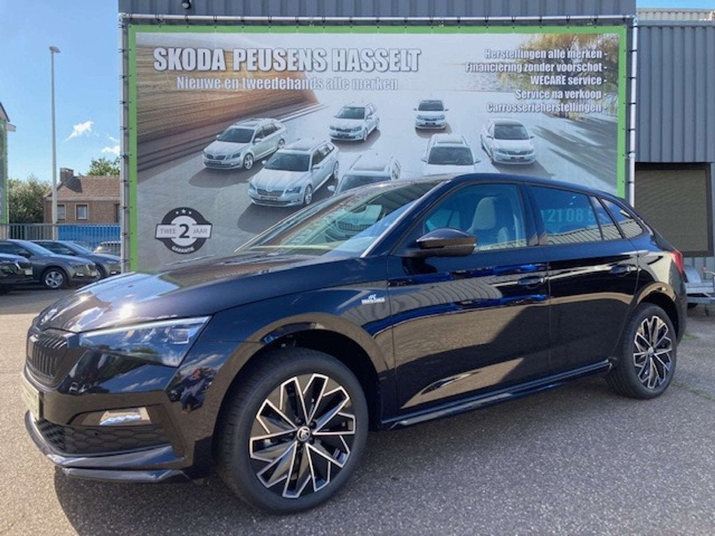Skoda Scala 1.0 TSI Monte Carlo (automatique), Autos, Neuf, Capteur de lumière, Euro 6, Entreprise