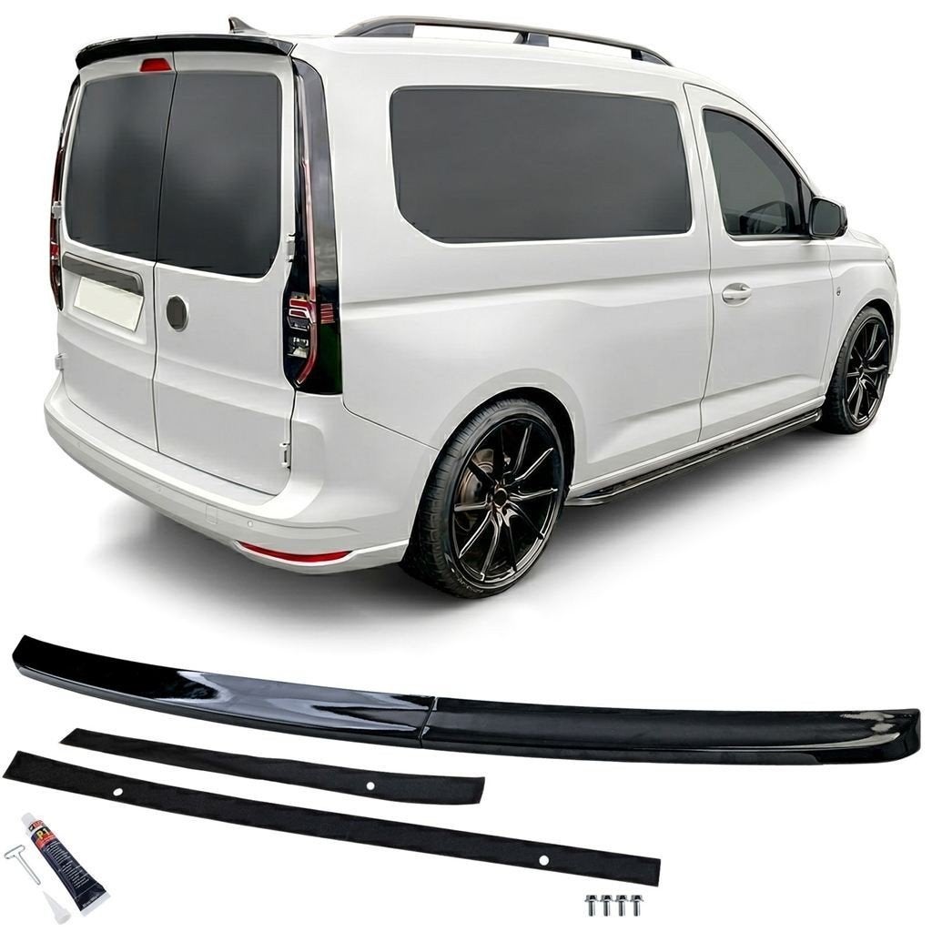 Achterklep Spoiler Geschikt voor VW Caddy 5 Zwart Glans Dubb, Autos : Divers, Tuning & Styling, Envoi