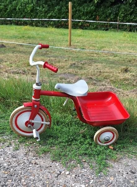 Stoere vintage Winther driewieler uit de seventies., Enlèvement, Utilisé
