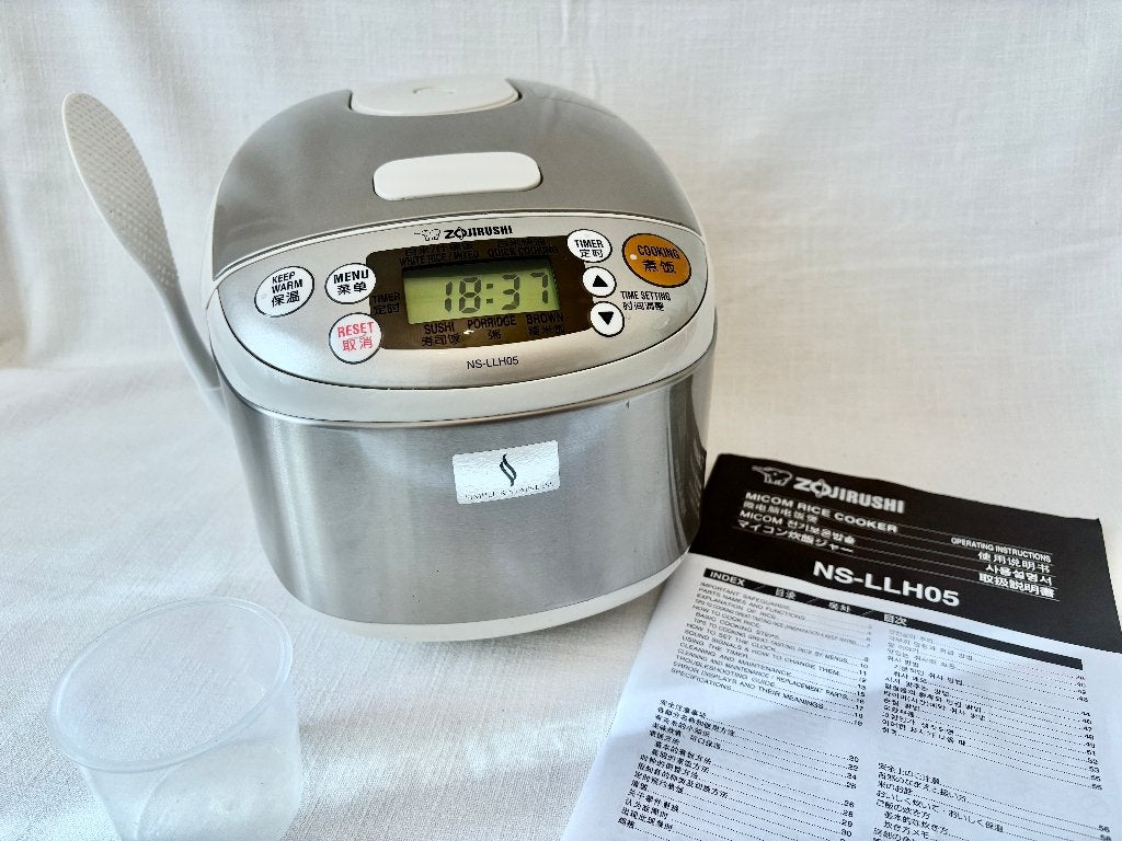 Zojirushi - Rijstkoker Rice cooker NS-LLH05, Ophalen of Verzenden