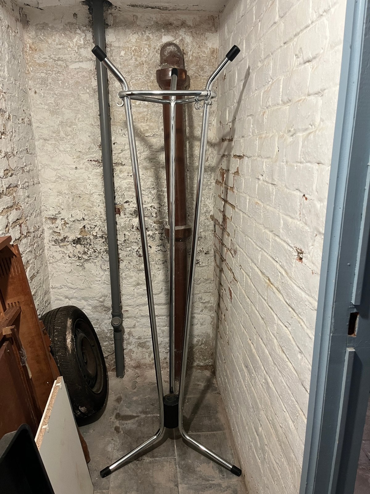 Tubax chrome kapstok, Maison & Meubles, Enlèvement, Comme neuf