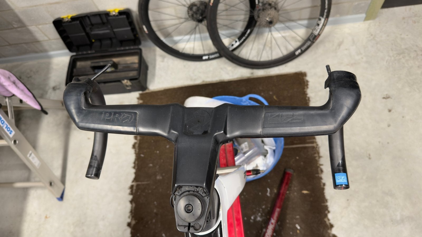 Carbon aero stuur Pro 400mm x 110mm, Fietsen en Brommers, Ophalen of Verzenden, Stuur, Carbon