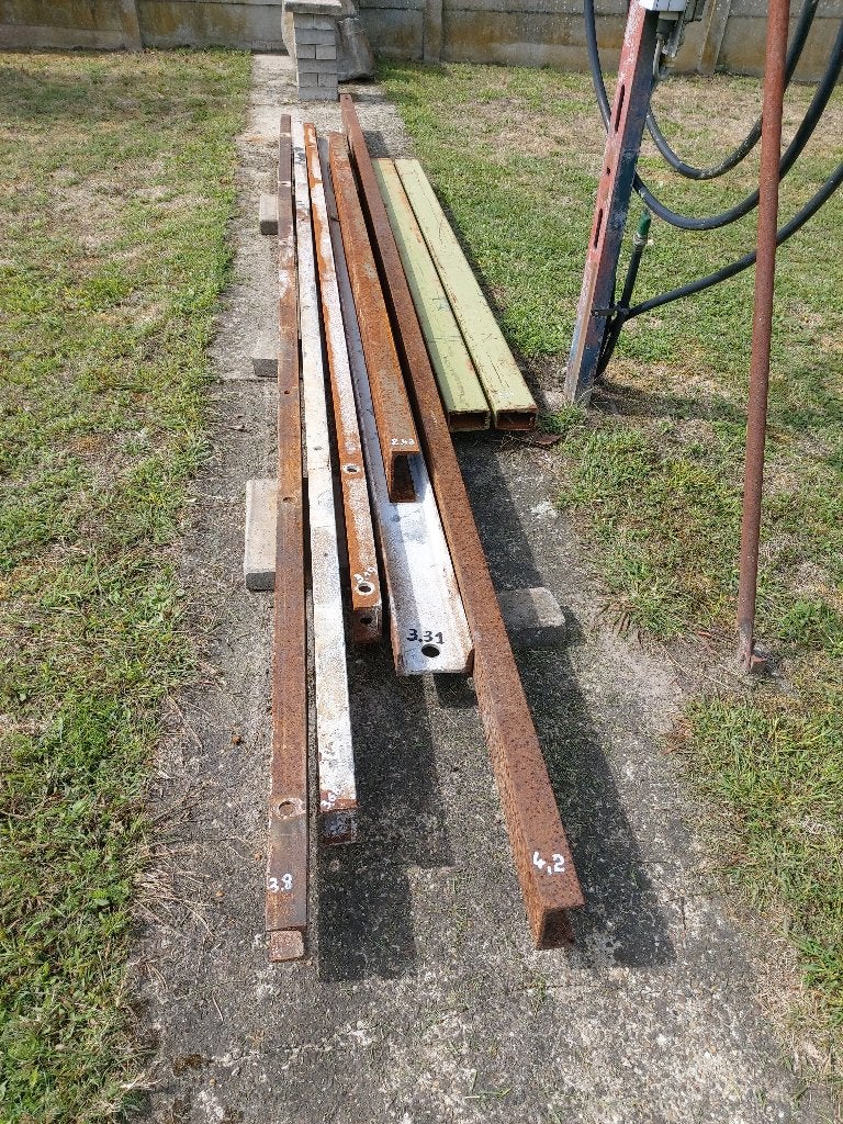 ijzeren profielen, Doe-het-zelf en Bouw, Metalen, Ophalen, Gebruikt, IJzer