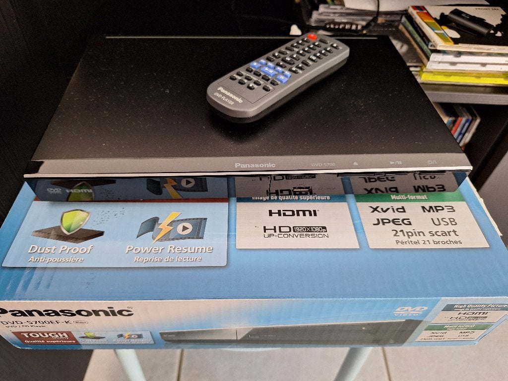 DVD speler Panasonic, TV, Hi-fi & Vidéo, Lecteurs DVD, Enlèvement ou Envoi, Comme neuf, Lecteur DVD, Panasonic