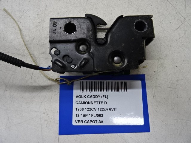 SERRURE CAPOT Volkswagen Caddy IV (01-2015/09-2020), Volkswagen, Mevr. I. Hauben, Utilisé, Rue de l'Espoir 34 34
4030  GRIVEGNÉE, BE