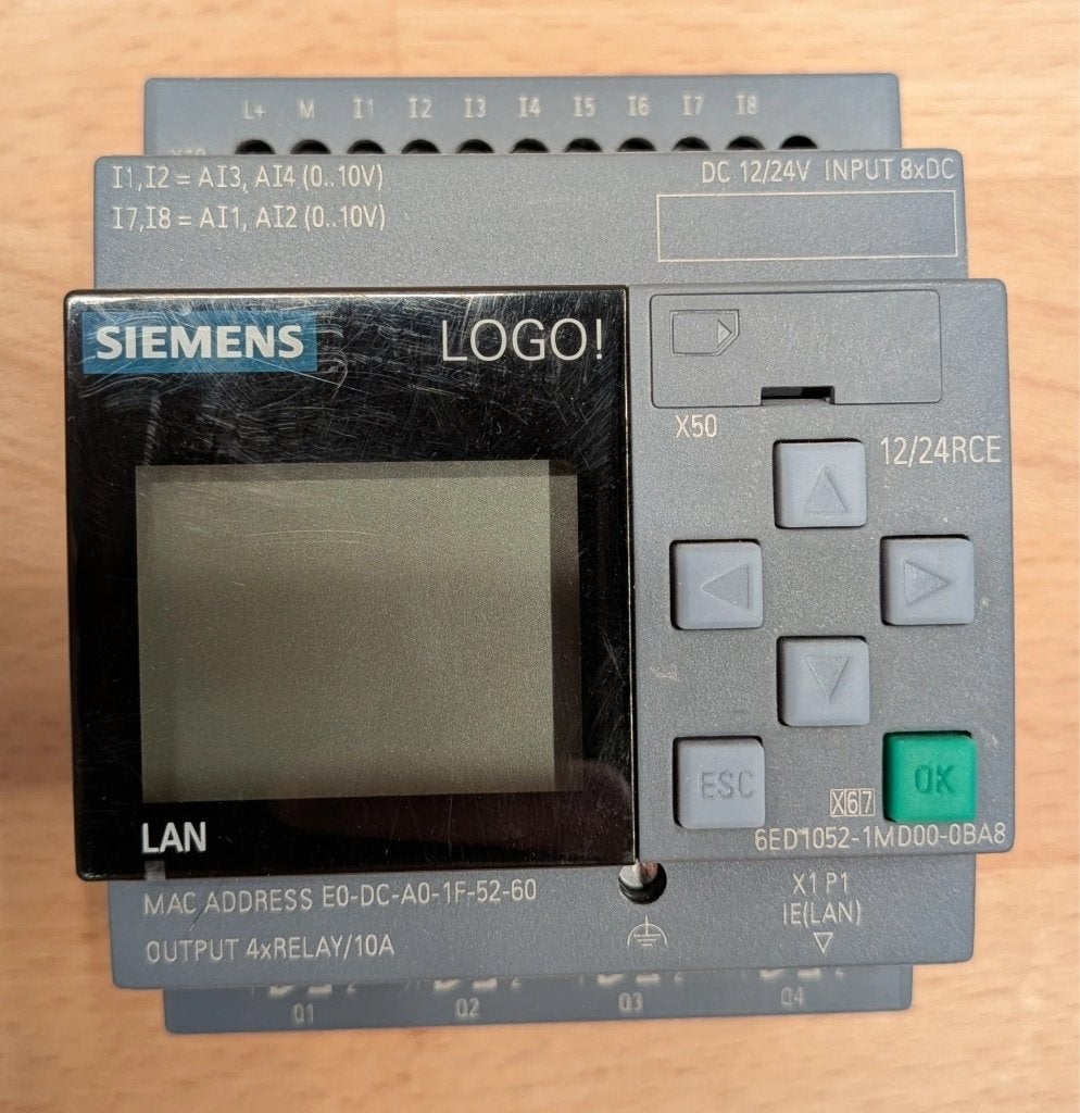 Siemens LOGO! 8 6ED1052-1MD00-0BA8, Enlèvement ou Envoi, Utilisé