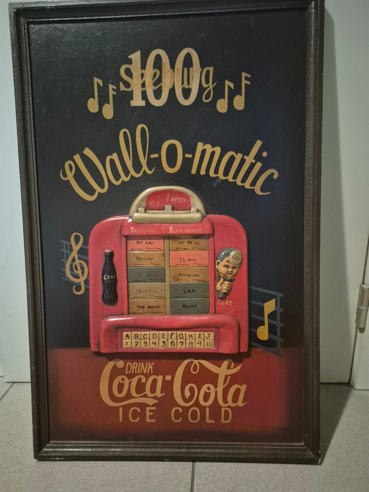 houten wallboard 3 D, Verzamelen, Ophalen