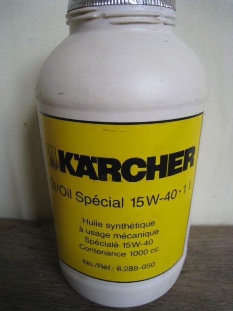 1L Karcher speciale motorolie 15W-40, synthetische olie, Ophalen