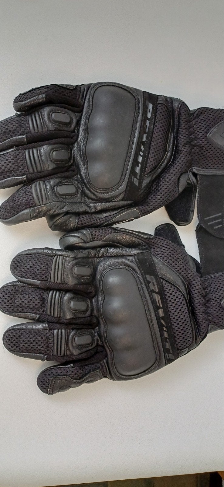 REV'IT ! Gants de moto Jerez 3 XXL noirs, Motos, Femmes, Seconde main, REV’IT! (Revit), Enlèvement