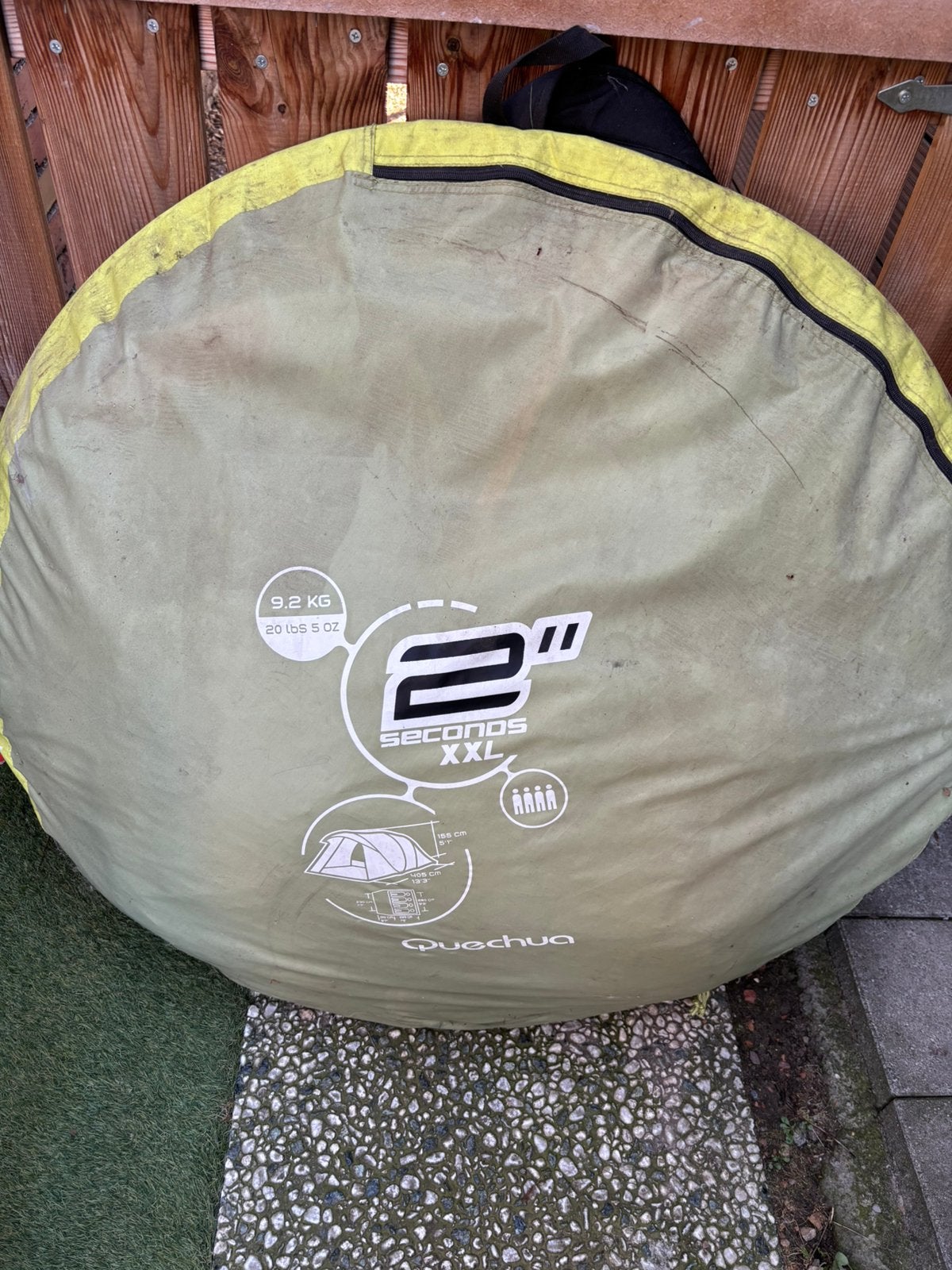 Quechua tent 4 personen, Caravans en Kamperen, Ophalen