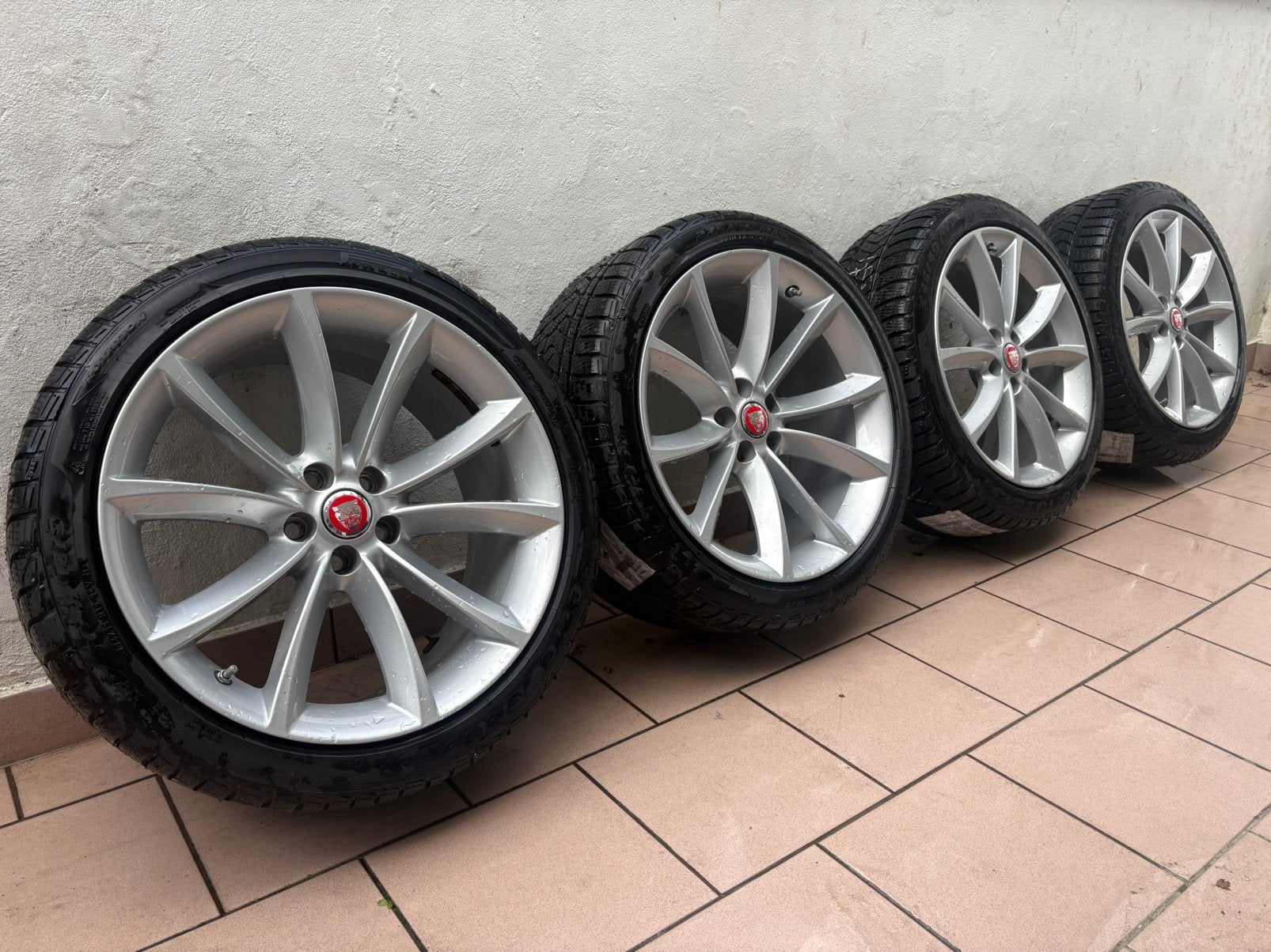 4 Jantes Jaguar F-Type 19", Autos : Pièces & Accessoires, Pneus hiver, Pneu(s), 19 pouces, Enlèvement
