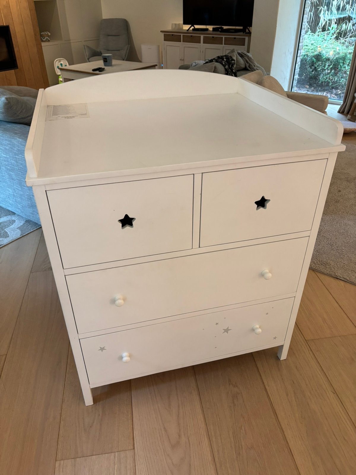 Verschoningstafel + commode, Ophalen, Zo goed als nieuw, Commode
