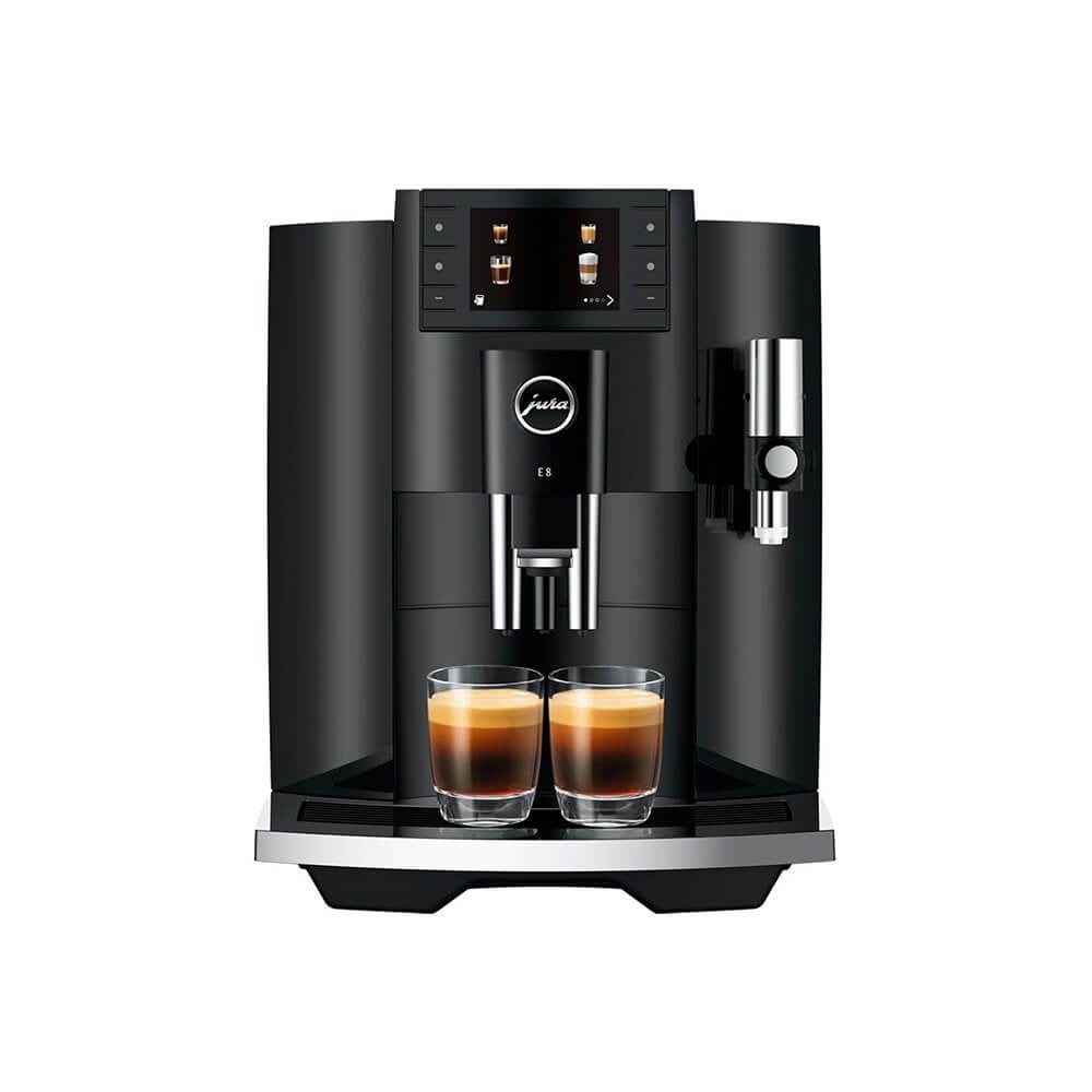Jura E8 (EC) Piano Black nieuw en met 2 jaar garantie ., Electroménager, Cafetières, Enlèvement
