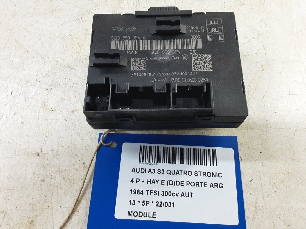 UNITE ELECTRONIQUE S3 Sportback (8VA / 8VF) (5Q0959395), Autos : Pièces & Accessoires, Électronique & Câbles, Audi, Utilisé