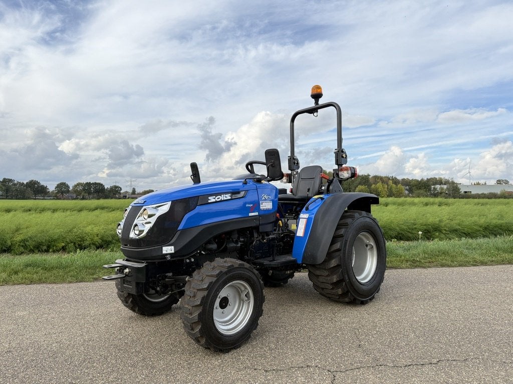Solis 20 4WD minitractor met stuurbekrachtiging