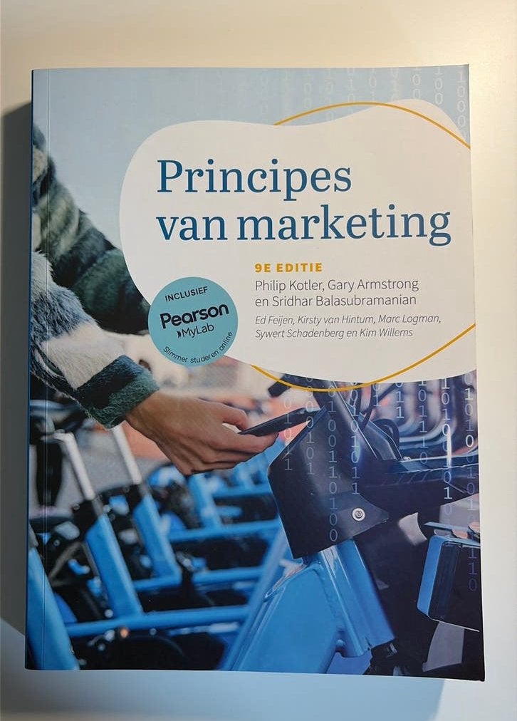 Principes van Marketing (9e editie met MyLab vragen), Boeken, Ophalen of Verzenden, Gelezen, Economie en Marketing