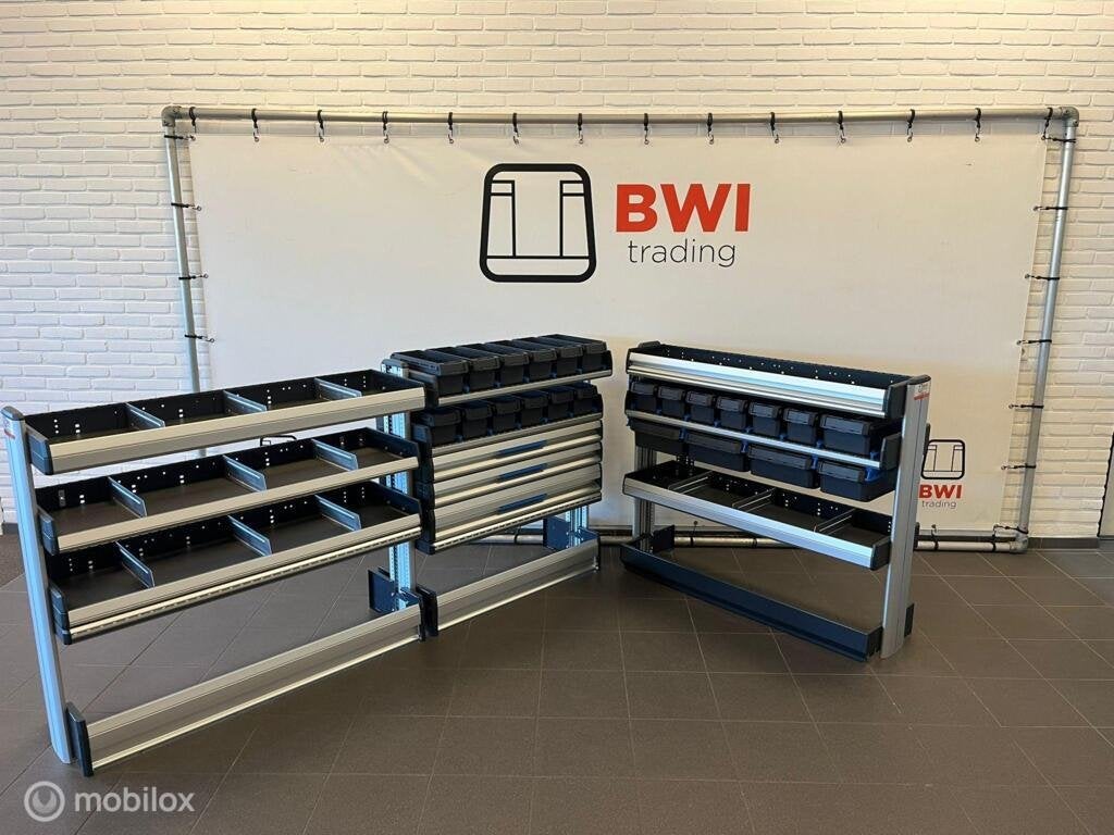 Sortimo set bedrijfswageninrichting L+R complete inrichting, Autos : Divers, Autos divers Autre, Enlèvement ou Envoi