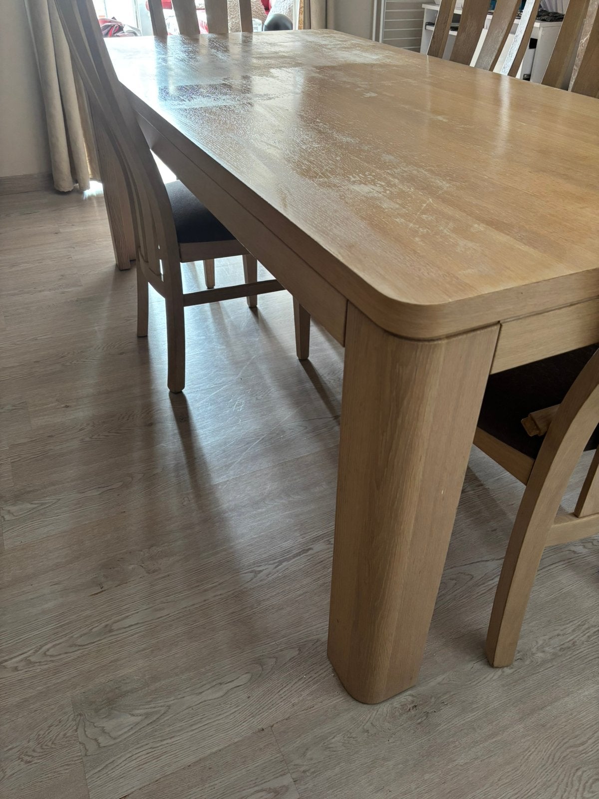 Table de salle à manger, 150 à 200 cm, Cinq personnes ou plus, Enlèvement, Utilisé