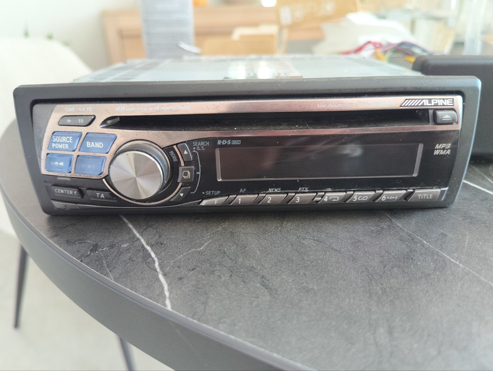 Alpine autoradio, Auto diversen, Autoradio's, Ophalen of Verzenden