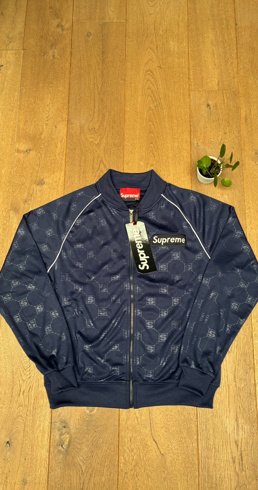 New with tags supreme jacket, Kleding | Heren, Jassen | Zomer, Ophalen of Verzenden, Nieuw, Maat 48/50 (M), Blauw