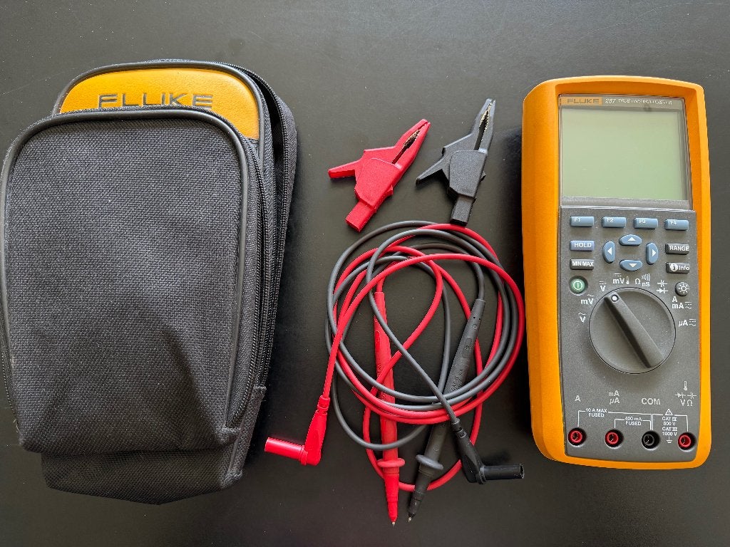 Fluke 287, Enlèvement