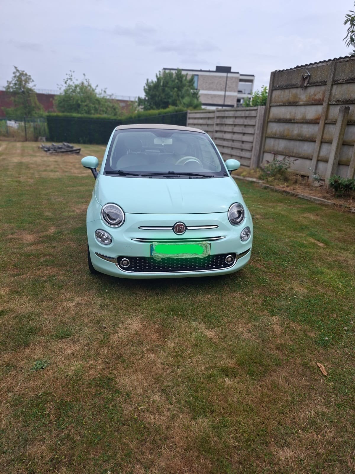 fiat cabrio 500, Auto's, Fiat, Voorwielaandrijving, Stof, Euro 6, Cabriolet