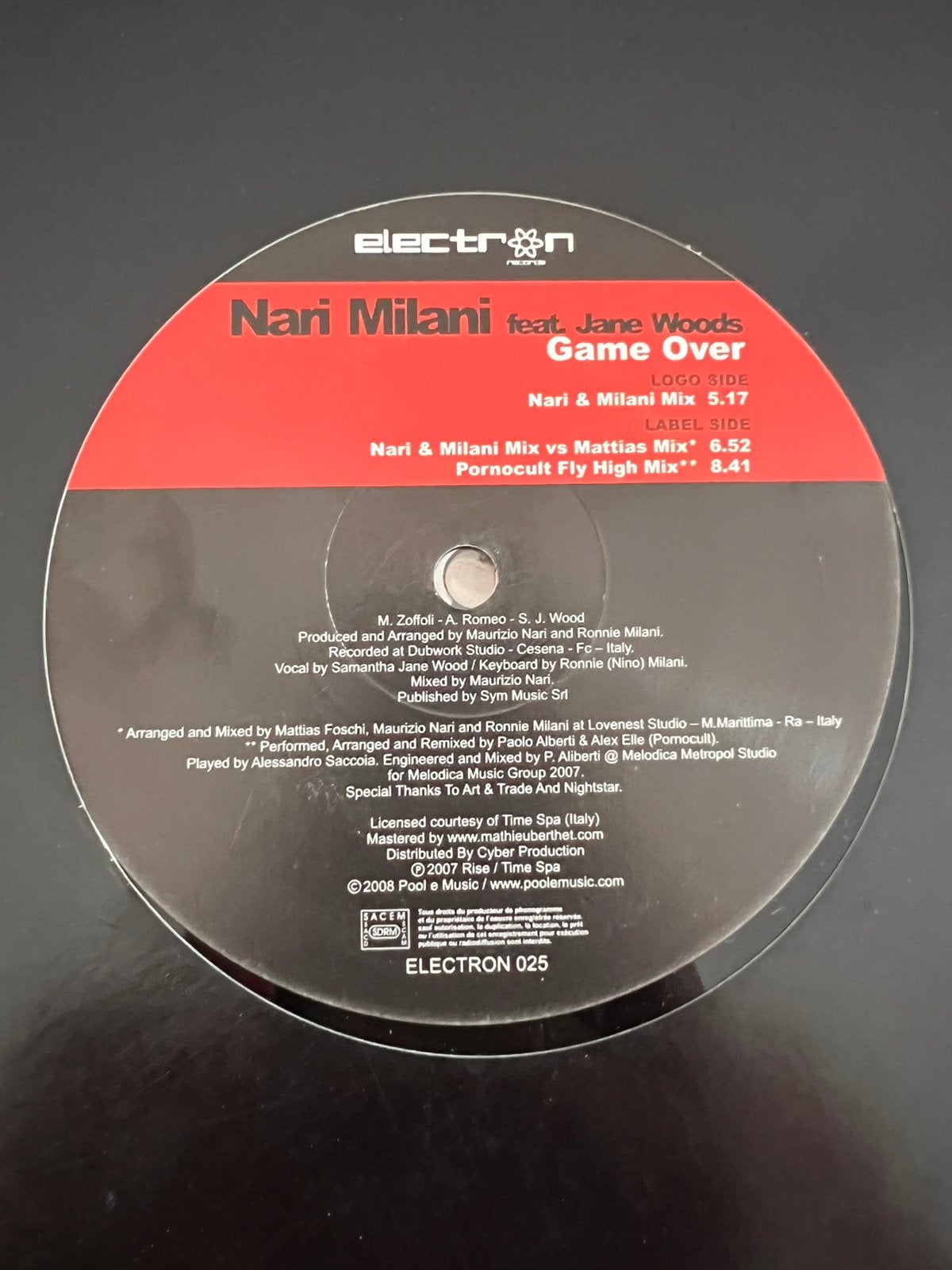 Nari milani - game over, CD & DVD, Vinyles | Dance & House, Enlèvement ou Envoi, Comme neuf, Electro