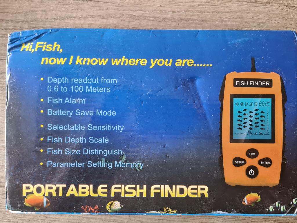 Fishfinder/dieptemeter, Ophalen, Nieuw