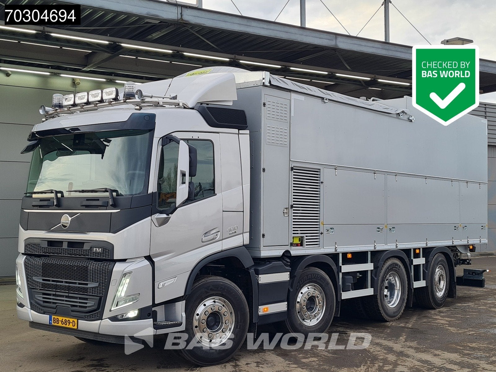 Volvo FM 460 8X2 NEW OVERMAT MSA 13.6.3 TWIN PTO Dry + Liqui, Achat, Euro 6, Entreprise, 338 kW
