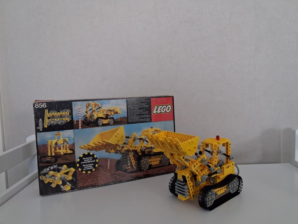 Bulldozer, set 856, Kinderen en Baby's, Speelgoed | Duplo en Lego, Ophalen, Gebruikt, Lego, Compleet
