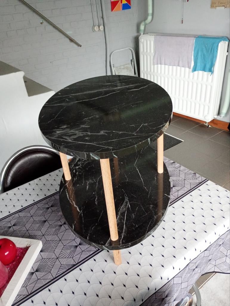 Table salon, Comme neuf, Ovale, Autres essences de bois, Moderne