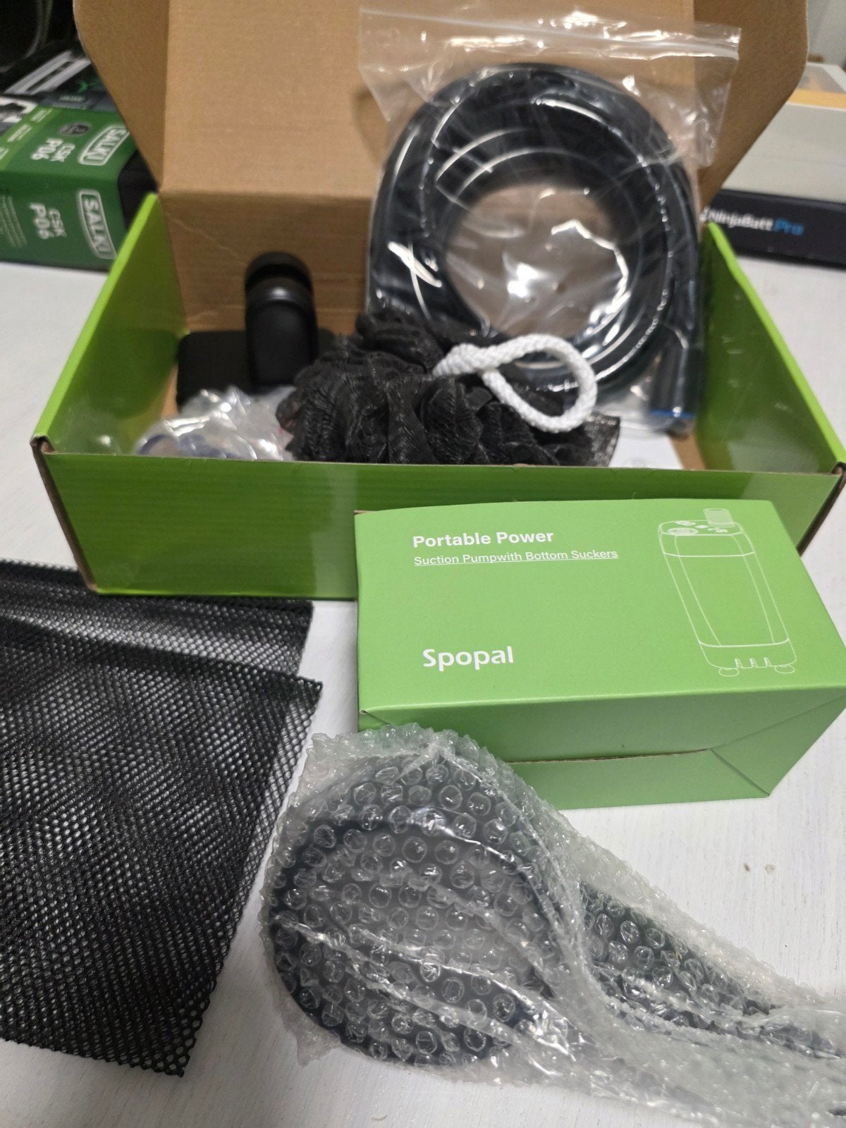 Spopal draagbare oplaadbare camping doucheset, Ophalen of Verzenden