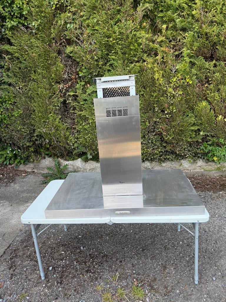 Hotte pour ilot central, Enlèvement, Comme neuf, Autoportant, Hotte pour îlot