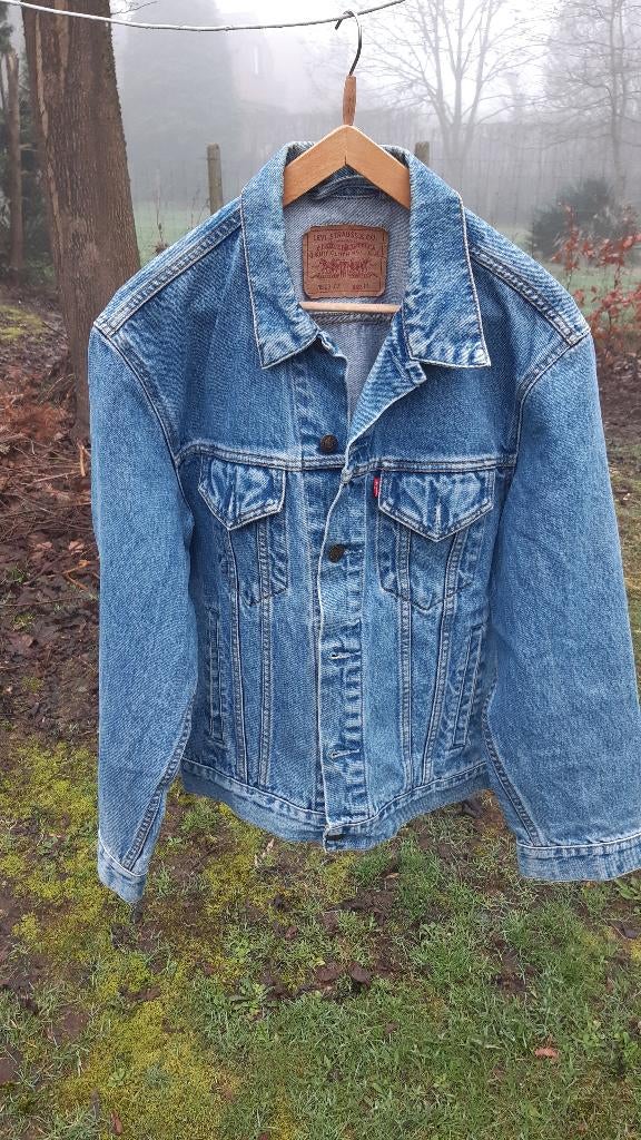 jeansvest levis vintage, Levi's, Comme neuf, Enlèvement, Bleu