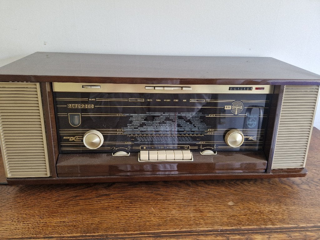 Vintage Philips Reverbeo radio– jaren 60, Ophalen