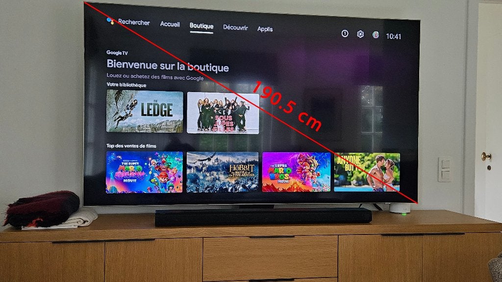 ECRAN GEANT Samsung 4K Qled, Enlèvement, Utilisé