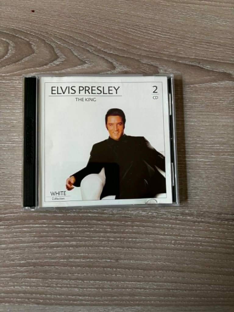 Elvis dubbelcd, Elvis presley The King, white collection., Ophalen of Verzenden, Zo goed als nieuw, Rock-'n-roll