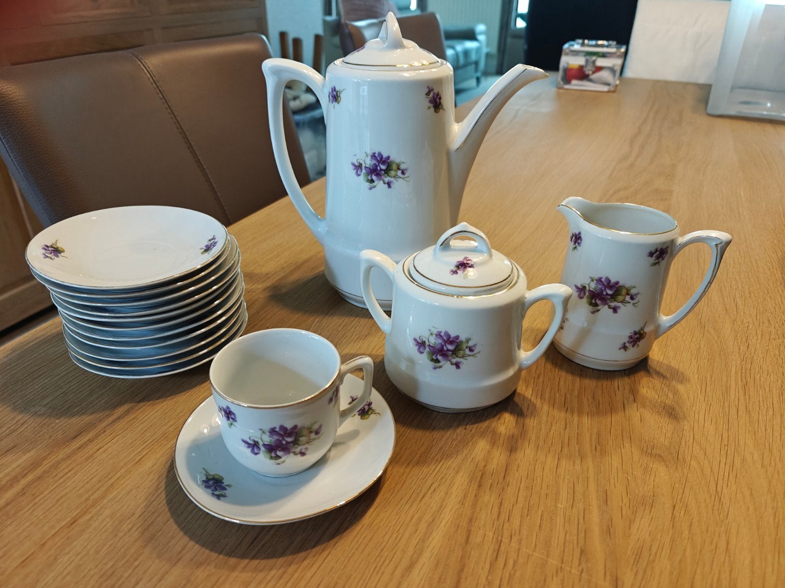 Jugendstil servies, Antiek en Kunst, Ophalen