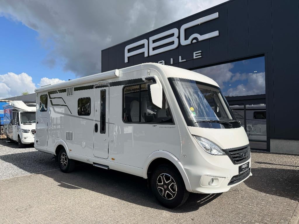 Hymer Exsis-i 580 Pure- 1 jaar garantie, Caravanes & Camping, Camping-cars, Jusqu'à 4, ABS, 6 à 7 mètres, Fiat