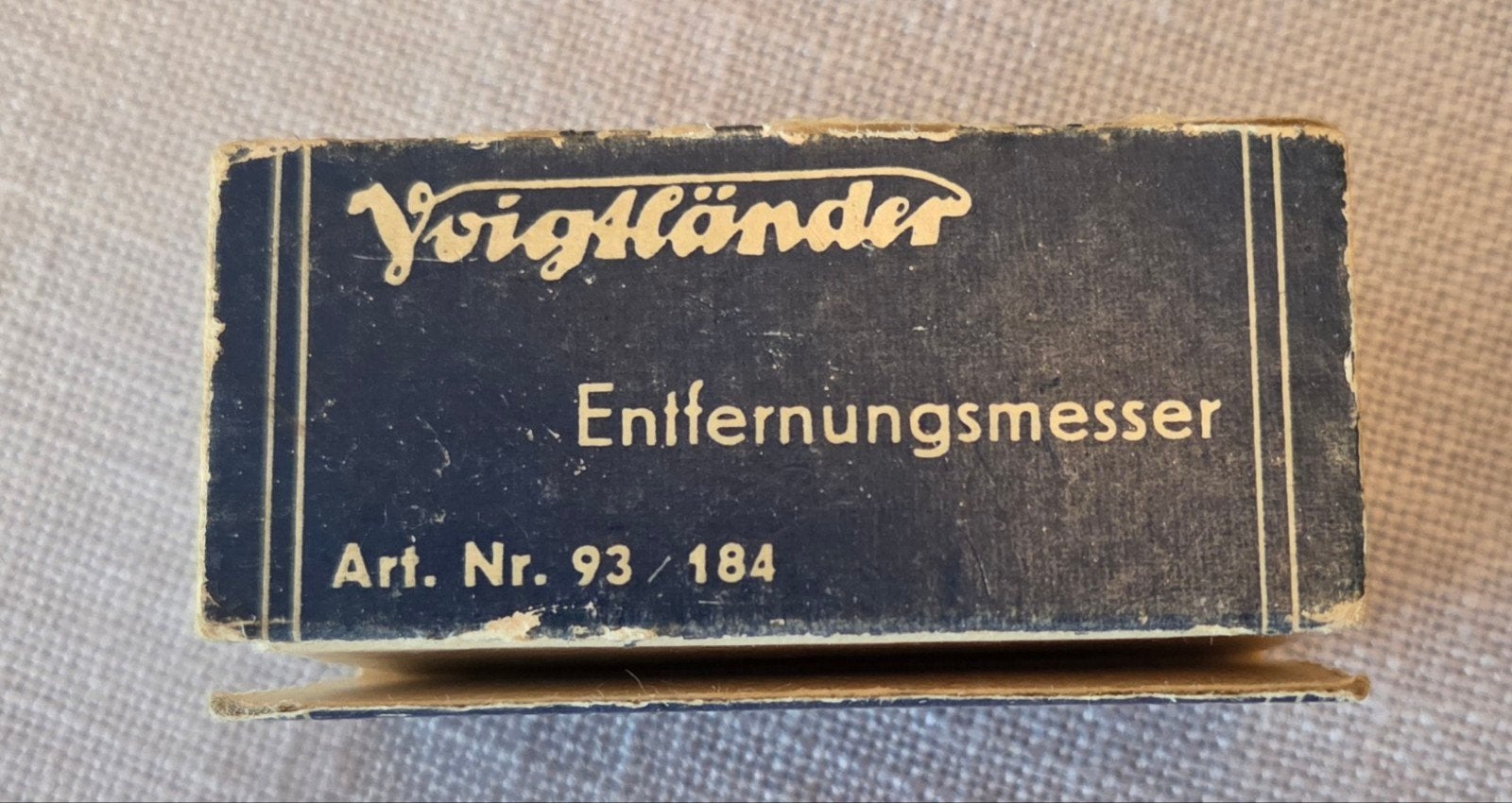 vintage afstandsmeter Voigtländer, Audio, Tv en Foto, Foto | Doka Apparatuur, Ophalen of Verzenden