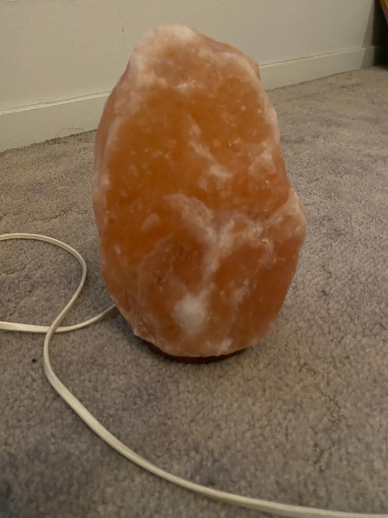 Himalaya zoutlamp, Ophalen, Zo goed als nieuw